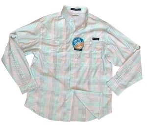 Camisa Columbia Para Hombre Nueva Talla Grande Camisa UPF 40 Super Tamiami LS Omni Wick - Imagen 1 de 20