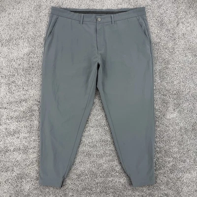 Primo Pants Men’s 40 Short Gray Joggers Zip Leg Performance Stretch Golf - Image 1 of 4