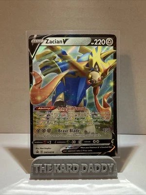 Zacian V SWSH018 SWSH: Sword & Shield Promo Cards Holo - Image 1 of 4