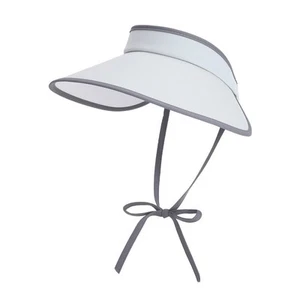 Ice Silk Summer Sun Hat With Large Brim And Bow For Women Sun Protection - Picture 1 of 17