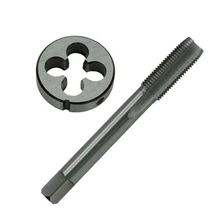 2 Stück HSS M10X1 25 Gewindebohrer & Schneideisen Set für Rechtsgewinde in der - Picture 1 of 12