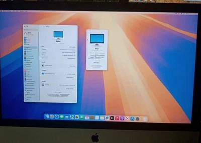 Apple iMac A1419 27" Retina 5K Late 2015 Core i5 6500 3.2GHz 16GB RAM 500gb SSD  - Image 1 of 4