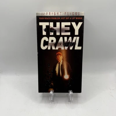 They Crawl 2002 VHS Tested Rental Tone-Loc Mickey Rourke Cockroach Bug Horror - Image 1 of 4