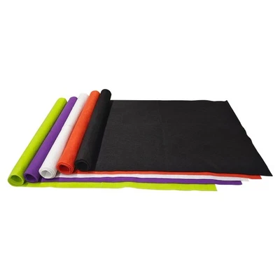 Soft Craft Felt Fabric 40x100cm Colour Felt Sheets for Crafts Felt Cloth for - Image 1 of 4