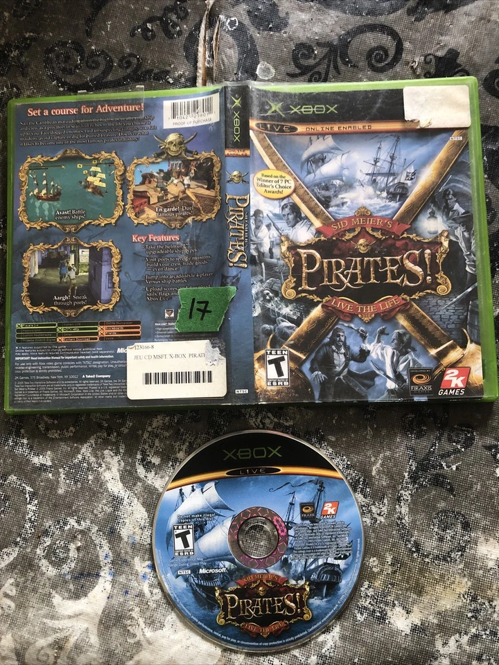 Sid Meier’s Pirates Live The Life Xbox RBK8 - Image 1 of 1