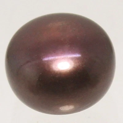 Natural 4.85 Ct South Sea "Tuamotu" 9.00 MM Round Rainbow Black Tahitian Pearl - Image 1 of 4