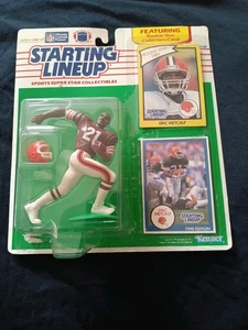 1990 Eric Metcalf Startaufstellung Cleveland Browns Rookie Figur siehe Bilder wie abgebildet - Bild 1 von 6