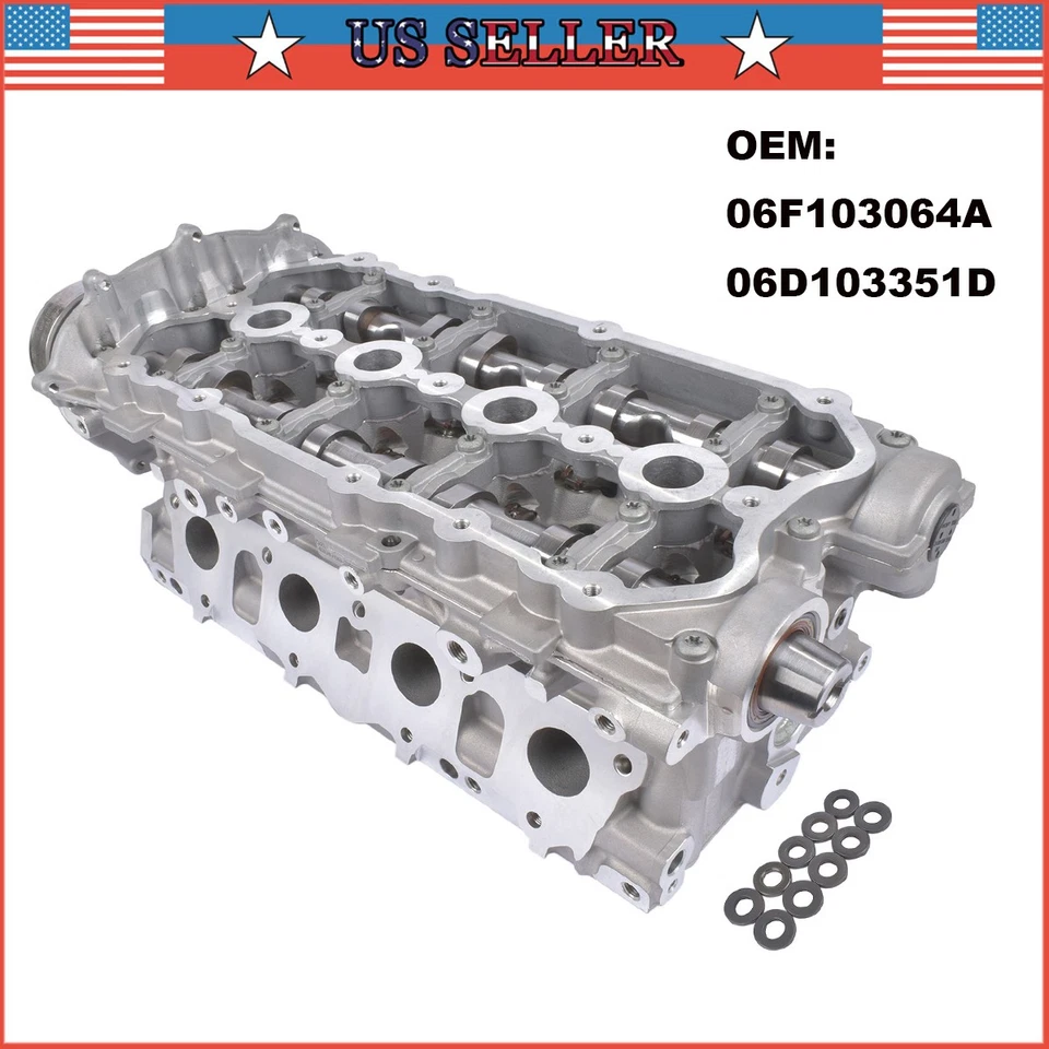 Cylinder Head Assy for VW Golf Jetta Passat Audi A3 A4 TT 2.0 TSI BPY BPJ BYK - Image 1 of 4