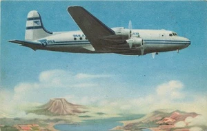 Flota Clipper Pan Am Airlines • Postal vintage de México - Imagen 1 de 2