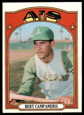 Juego Topps Break Bert Campaneris 1972 #75 casi nuevo-como nuevo o mejor Foto 1 de 2