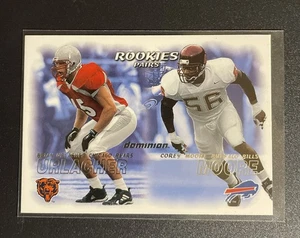 Skybox Dominion 2000 - Parejas de novatos Brian Urlacher, Corey Moore #242 (RC) - Imagen 1 de 2