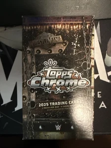 Tarjetas coleccionables 2025 Topps cromadas WWE WrestleMania Cactus Jack CAJA VACÍA - Imagen 1 de 3