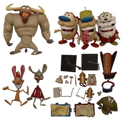The Ren & Stimpy Show, Palisades Toys Lote de 6 Foto 1 de 4