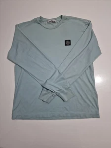 Stone Island Langarmshirt Herren Gr. L Baumwolle Mintgrün CLG 757716042754 - Bild 1 von 17