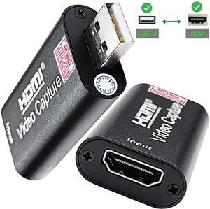 4K Video Capture Card HDMI auf USB2.0 Grabber Videoaufnahme Für Live-Streaming Z - Bild 1 von 10