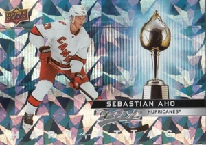 2021-22 Upper Deck MVP Hockey Hart Attack Insert Sebastian Aho #HA-17 Canes - Picture 1 of 2