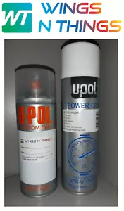 PINTURA EN AEROSOL U POL 400ML Y LACA PARA HYUNDAI BLANCO CREMOSO TCW - Imagen 1 de 3