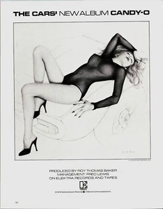 Álbum Candy-O 1979 Anuncio Impreso Efímero Arte de Pared Decoración ARTE DE VARGAS - Imagen 1 de 1