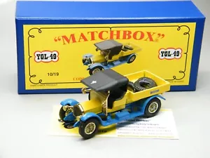 Matchbox MoY Code 2 YGL-49 Crossley mit Reifen Michelin blaue Box 1 von 9 - Bild 1 von 6