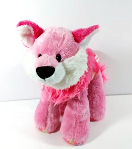 Aurora Pink Floppy Fox Plush Stuffed Tie Dyed 14" Stuffed Animal 2014 - Photo 1 sur 5