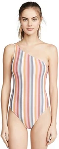 Peony Swimwear 259969 Women's Rainbow One Piece Swimsuit Size 2 - Picture 1 of 3