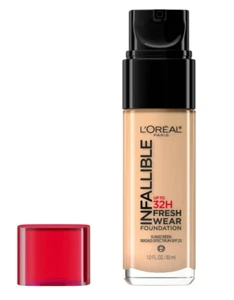 L'Oreal Paris Infallible 24HR Fresh Wear Foundation SPF 25 440 Natural Rose 1 OZ - Picture 1 of 1