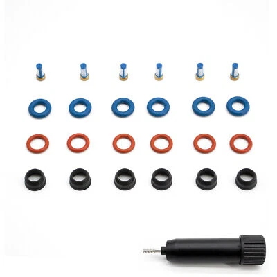 V6 Fuel Injector Repair Seal Kit For Pontiac Firebird/Grand Prix Bonneville 3.8L - Изображение 1 из 4
