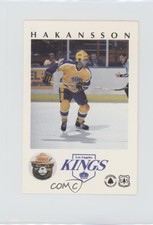 1984-85 Los Angeles Kings Smokey the Bear Anders Hakansson #7 Rookie RC