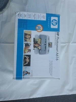 HP Photosmart A612 Portable Inkjet Photo Printer 2.4" LCD BRAND NEW SEALED - Image 1 of 4