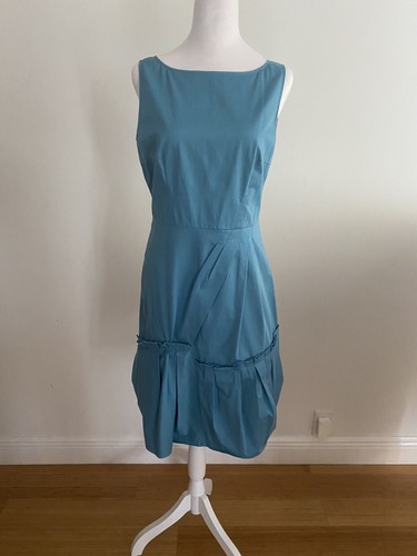 Abito turchese rosso Valentino. Taglia 6