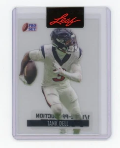 2023 Leaf Pro Set Metal Tank Dell RC Pre-Production Proof 1 of 1 Houston Texans - Picture 1 of 2