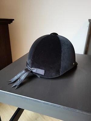 Reithelm Samt 53cm NEU - Bild 1 von 4