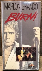 BRENNEN! (VHS 199) Marlon Brando, Evaristo Marquez - 1800s Slavery• Color • 1969 - Bild 1 von 4