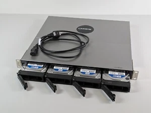 Linksys NSS4000 4-Bay-Gigabit-Netzwerk-RAID-Speichersystem, 19" Rack, 4x500GB - Bild 1 von 5