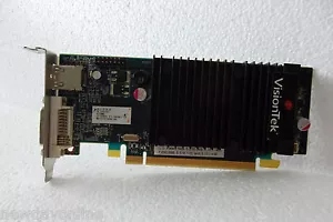 VisionTek ATI Radeon VT 4350 PCIe Graphics Video Card 512MB HDMI DVI 4350512HKHS - Picture 1 of 9