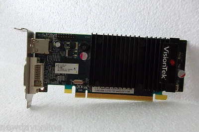 VisionTek ATI Radeon VT 4350 PCIe Graphics Video Card 512MB HDMI DVI 4350512HKHS - Image 1 of 4