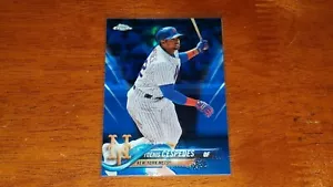Yoenis Cespedes 2018 Topps Chrome Blue Refractor #119 089/150 - Picture 1 of 2