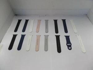 Genuine Apple Watch Sport Bands 38MM / 42MM COLORS **ONE SIDE ONLY** - Picture 1 of 12
