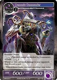 Demonic Commander  TMS-074  FOW  NM The Moonlit Savior - Image 1 of 1