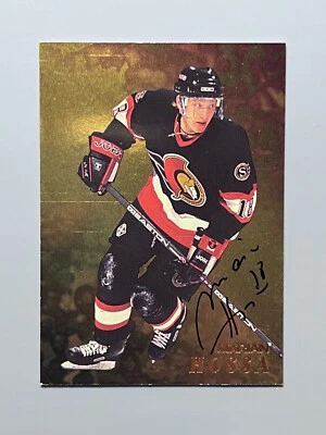 1998-99 BE A PLAYER AUTOGRAPH GOLD MARIAN HOSSA #249 OTTAWA SENATORS HOF - Image 1 of 2