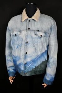 Polo Ralph Lauren Icon Mountain Sherpa Sikeston Denim Trucker Jacket size 2XL - Picture 1 of 11