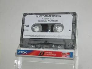 CBC Radio Canada Program TAPESTRY March 4, 2001 Question of Design Theology - Picture 1 of 2