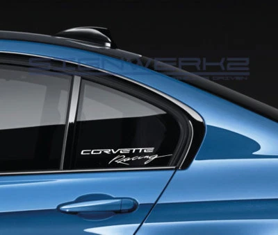 Corvette Racing Z06 Decal Sticker chevrolet stingway z06 Jake C7R Pair - Imagem 1 de 4