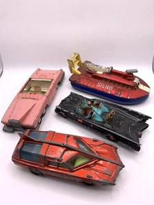 Dinky Vintage Toy Cars Lady Panelope Spectrum Batman Corgi Lot - Picture 1 of 20