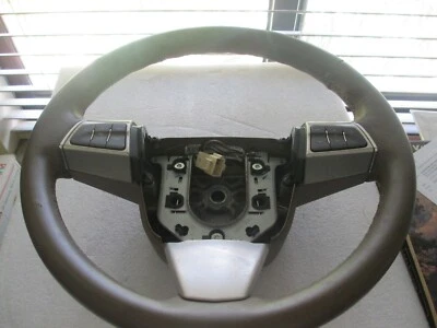 OEM 2009  Cadillac STS BEIGE  LEATHER STEERING WHEEL ,NICE!!   FREE SHIPPING USA - Image 1 of 3