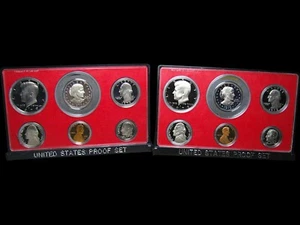 2 1979-S Type 2 US Proof Set Susan B Anthony Dollar Kennedy Half Washington---- - Picture 1 of 7