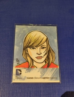 DC Comics The New 52 Artist Sketch Card by Patrick Gerrity 1/1 - Image 1 of 2