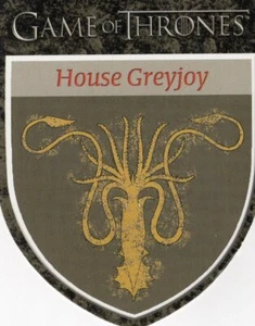 GAME OF THRONES SEASON 1 HOUSE SIGIL BANNER INSERT Card - H9 HOUSE GREYJOY - Picture 1 of 1
