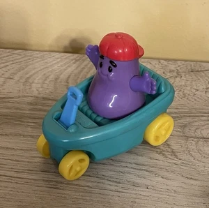 De colección 1999 McDonald's Happy Meal juguete mueca en vagón poco común - Imagen 1 de 7