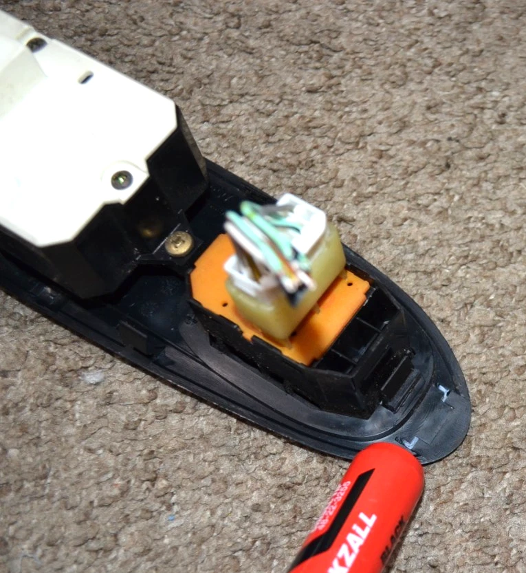 1994-1999 TOYOTA CELICA MASTER POWER WINDOW SWITCH DRIVER BAD FRONT TAB!!!!!!!!! Foto 1 de 4